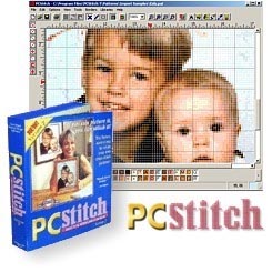 PCStitch 7 - позволяет самому создавать свою вышивку